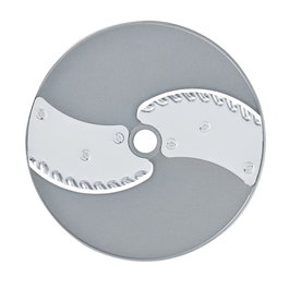 Robot Coupe Disco Rebanador Ondulado 2 - Disco de acero inoxidable para cortador y rebanador