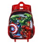 Karactermania Mochila 3D con Ruedas Los Vengadores Almighty Rojo