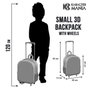Karactermania Mochila 3D con Ruedas Los Vengadores Almighty Rojo