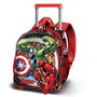 Karactermania Mochila 3D Ruedas Pequeña Los Vengadores Almighty 26x13x34 cm