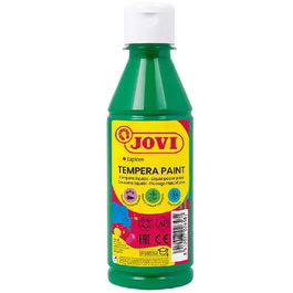 Jovi Témpera Líquida Verde Oscuro Botella 250 mL