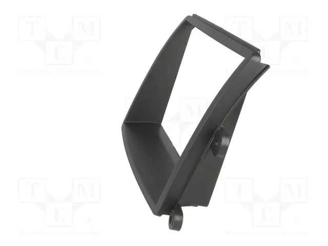 ACV Bastidor de montaje de radio para Mitsubishi 2 DIN, Negro