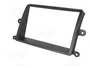 ACV Bastidor de montaje de radio para Mitsubishi 2 DIN, Negro