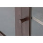 DKD Home Decor Buffet KITH MDF y Cristal Marrón Oscuro