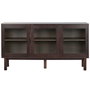 DKD Home Decor Buffet KITH MDF y Cristal Marrón Oscuro