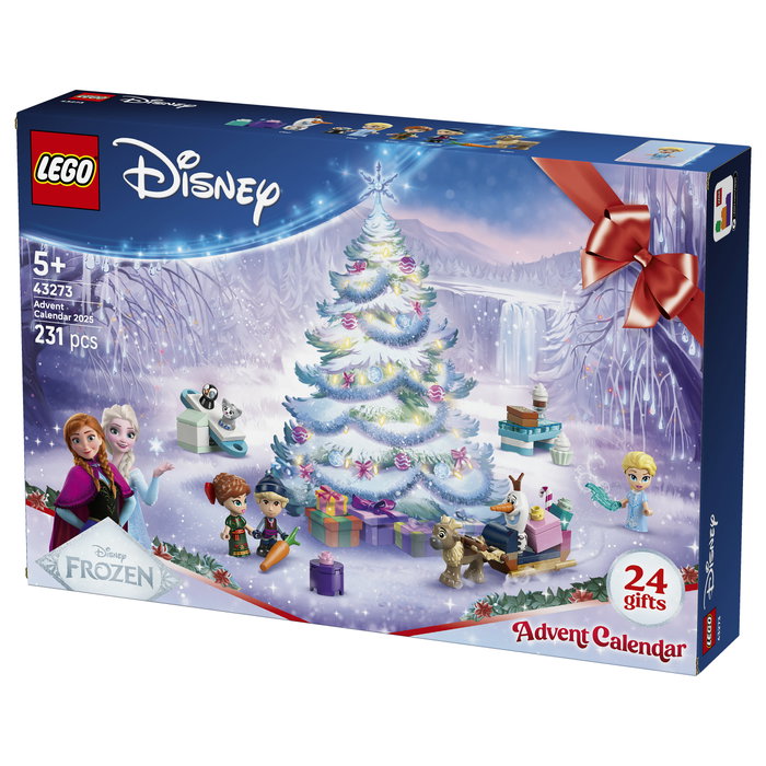 LEGO 43273 Disney Frozen Adventskalender 2025 Juego de construcción 231 piezas 5+ años