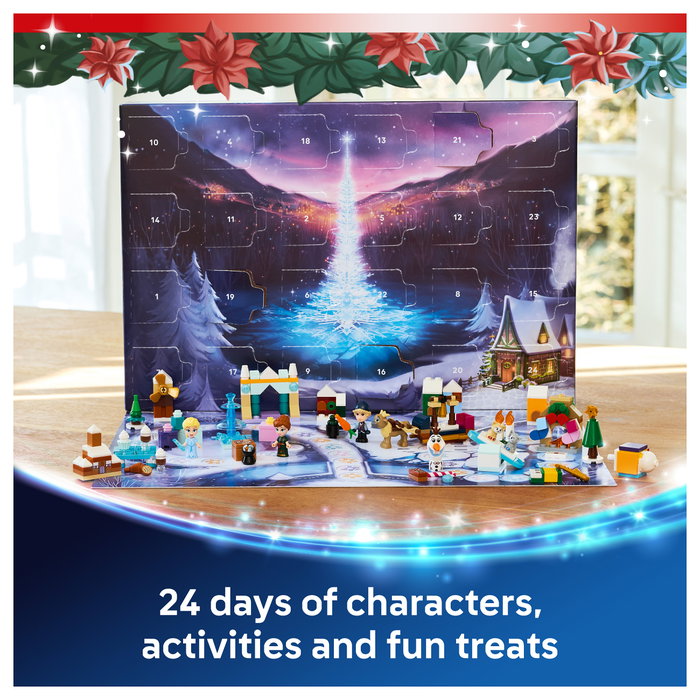 LEGO 43273 Disney Frozen Adventskalender 2025 Juego de construcción 231 piezas 5+ años