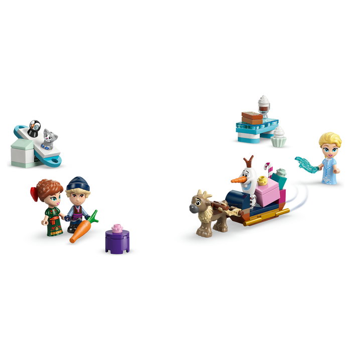 LEGO 43273 Disney Frozen Adventskalender 2025 Juego de construcción 231 piezas 5+ años