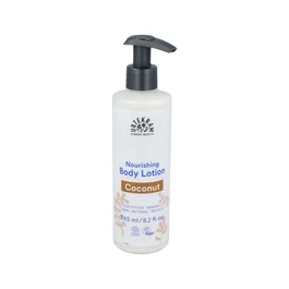 URTEKRAM Loción Corporal de Coco Hidratante con Ácido Hialurónico Natural 245 ml, Vegano, Certificado Cosmos Organic