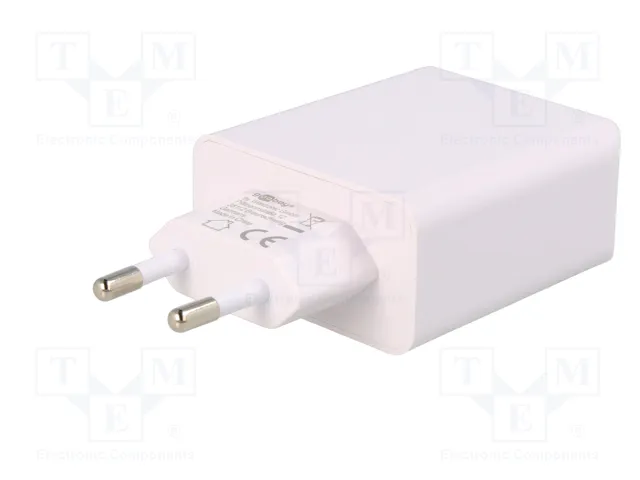 GOOBAY Cargador de Red 36W USB C Power Delivery Blanco