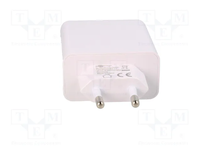 GOOBAY Cargador de Red 36W USB C Power Delivery Blanco