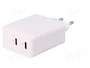 GOOBAY Cargador de Red 36W USB C Power Delivery Blanco