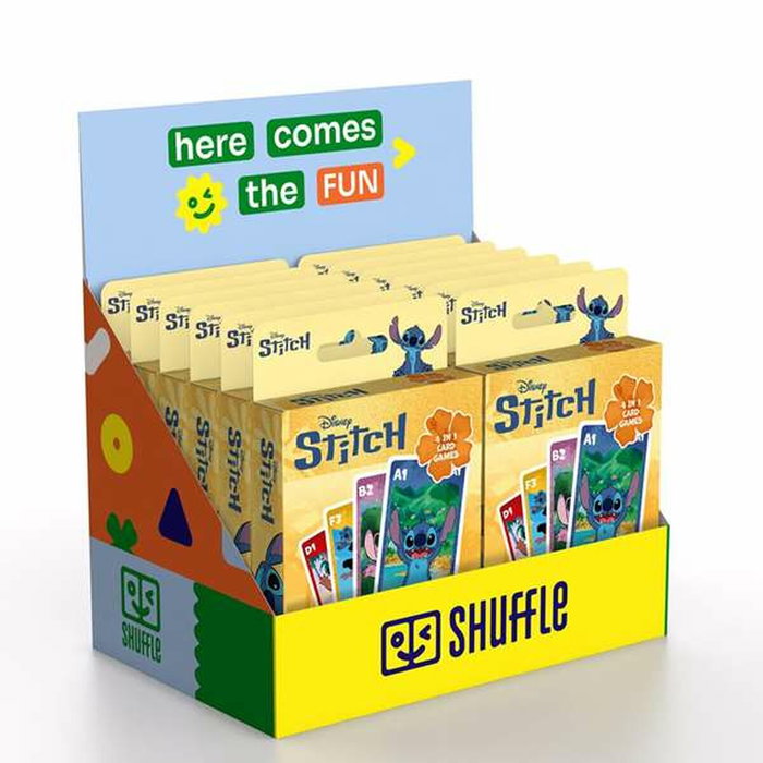 Shuffle Baraja Infantil Stitch 4 en 1 Shuffle Baraja Infantil Stitch 4 en 1