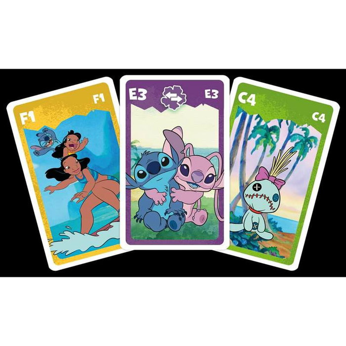 Shuffle Baraja Infantil Stitch 4 en 1 Shuffle Baraja Infantil Stitch 4 en 1