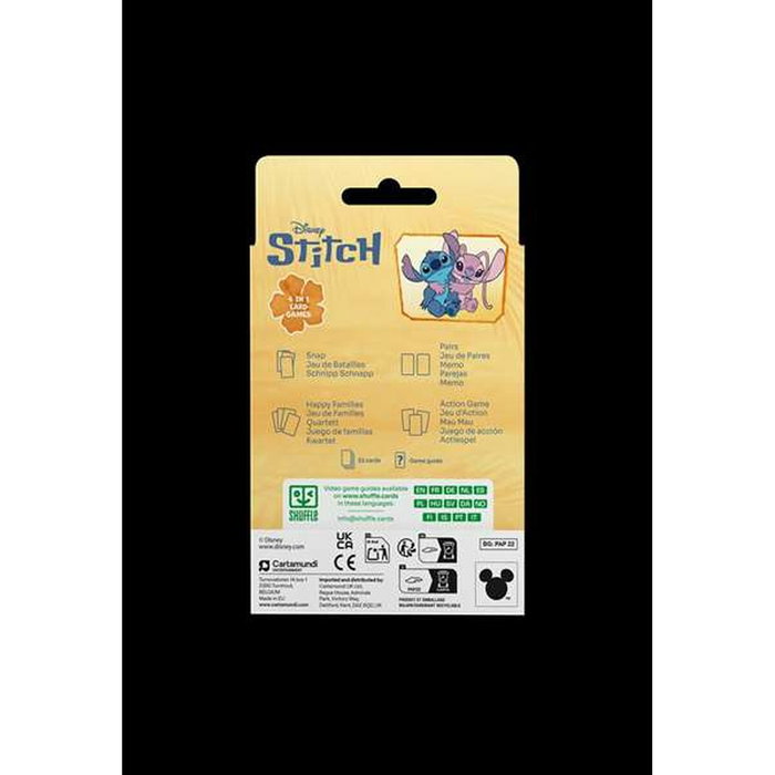 Shuffle Baraja Infantil Stitch 4 en 1 Shuffle Baraja Infantil Stitch 4 en 1