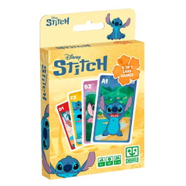 Shuffle Juego de Cartas 4 en 1 Stitch Disney