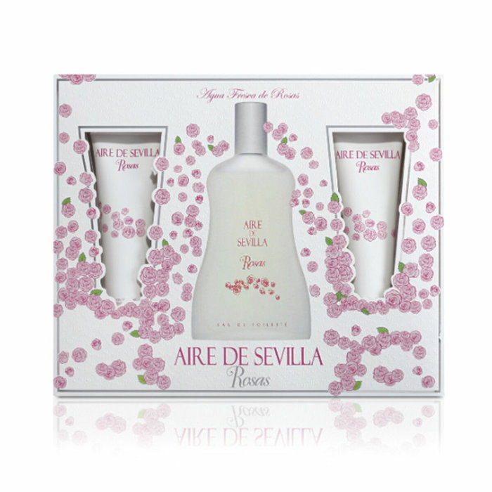 Aire Sevilla Rosas Estuche 3 piezas Aire Sevilla Rosas Estuche 3 piezas