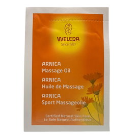 Weleda, Árnica, Recuperación, Aceite de masaje, Extracto de almendra, 2 ml *Muestra
