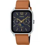 Casio MTP-M305L Reloj para Hombre Analógico de Cuarzo, Negro