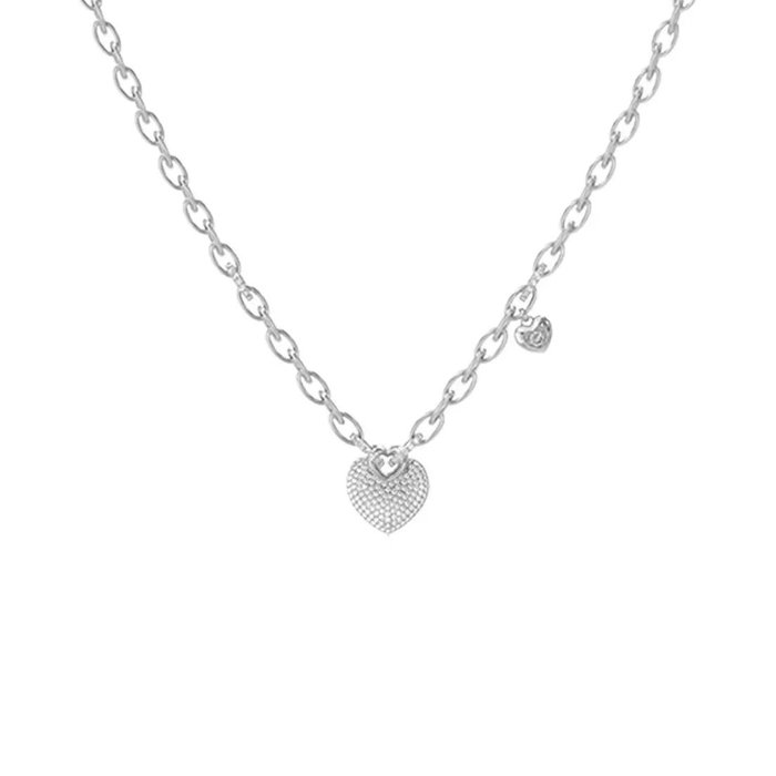Guess JUBN05212JWRHT-U Pendientes CRAZY IN LOVE Gris