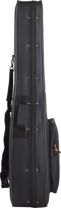 TOBAGO Funda Semirrígida Guitarra Acústica Dreadnought y Auditorium Negro Poliéster 600D Terciopelo