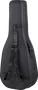 TOBAGO Funda Semirrígida Guitarra Acústica Dreadnought y Auditorium Negro Poliéster 600D Terciopelo