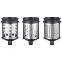 KitchenAid 5KSMEMVSC Juego de accesorios para rallador de tambor acero inoxidable