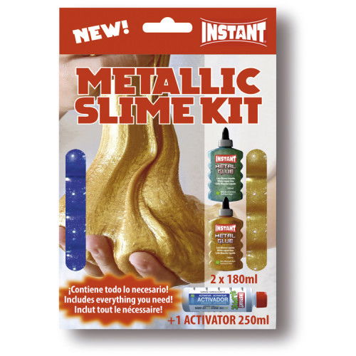 Maped Slime Kit Metallic Oro 18961 - Pegamento en Gel 610 ml Maped Slime Kit Metallic Oro 18961 - Pegamento en Gel 610 ml