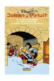 Tebeos Dolmen Editorial S.L. Johan y Pirluit 01: El castigo de Basenhau - El amo de Roucybeuf - El duende del bosque