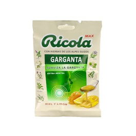 Ricola Max Bolsa Miel Y Limon 70G Caramelo
