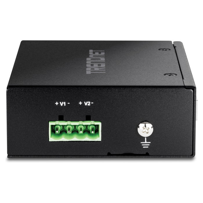 Trendnet TI-BF22SFP Convertidor de Medios Industrial 2 Puertos SFP a Gigabit PoE++ Negro Trendnet TI-BF22SFP Convertidor de Medios Industrial 2 Puertos SFP a Gigabit PoE++ Negro