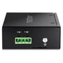 Trendnet TI-BF22SFP Convertidor de Medios Industrial 2 Puertos SFP a Gigabit PoE++ Negro