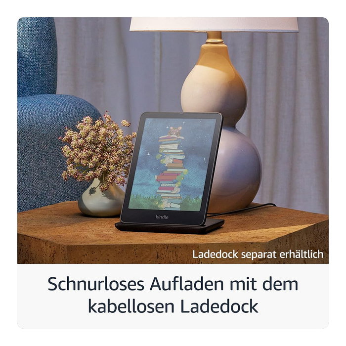 Amazon Kindle Colorsoft Signature Edition - Lector de ebooks con pantalla táctil a color de 17,9 cm (7.05"), 32 GB de almacenamiento, color negro Amazon Kindle Colorsoft Signature Edition - Lector de ebooks con pantalla táctil a color de 17,9 cm (7.05"), 32 GB de almacenamiento, color negro