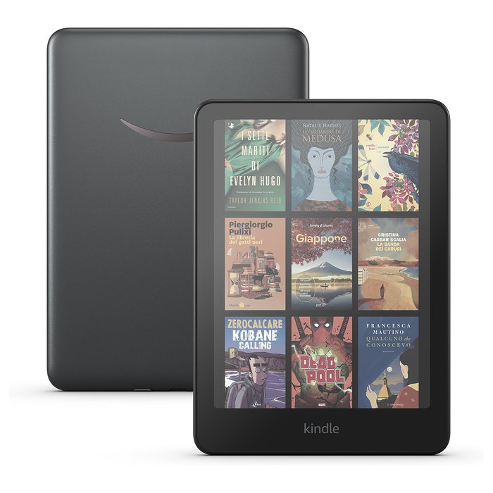 Amazon Kindle Colorsoft Signature Edition - Lector de ebooks con pantalla táctil a color de 17,9 cm (7.05"), 32 GB de almacenamiento, color negro Amazon Kindle Colorsoft Signature Edition - Lector de ebooks con pantalla táctil a color de 17,9 cm (7.05"), 32 GB de almacenamiento, color negro