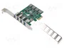 Digitus DS-30226 Tarjeta de expansión de 4 puertos USB 3.2 Gen 1 PCIe