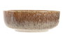 DKD Home Decor Bol de Gres Esmaltado Beige 15x15x5 cm