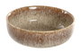 DKD Home Decor Bol de Gres Esmaltado Beige 15x15x5 cm