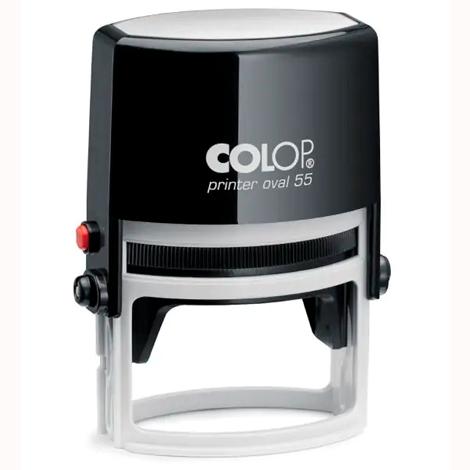 Colop Sello Automático Printer 055 Placa Personalizable Ø35 X 55 mm 5 Líneas Y Dos Redondas - Para Personalizar - Colop Sello Automático Printer 055 Placa Personalizable Ø35 X 55 mm 5 Líneas Y Dos Redondas - Para Personalizar -