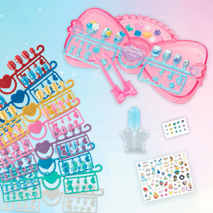 Aquabeads 35006 Estudio De Uñas Princess Disney Manualidades Decoración Reutilizables +4 Años