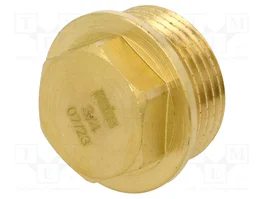 GEBO Tapón con Collarín BR G 3/4'' Externo