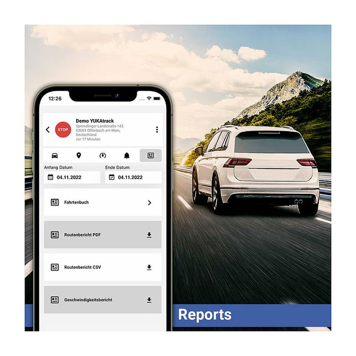 YUKAtrack easyWire 2G AIO Rastreador GPS para Coche con SIM + Datos Plan, Universal, Negro, IP65, Resistente al Agua