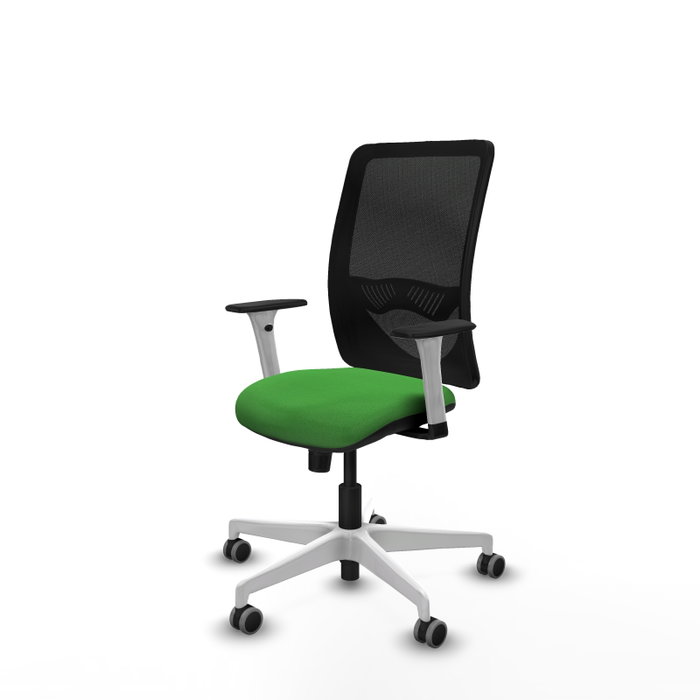 PIQUERAS Y CRESPO Silla de oficina Zulema con mecanismo Sincro, Verde y Negro PIQUERAS Y CRESPO Silla de oficina Zulema con mecanismo Sincro, Verde y Negro