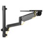 Equip Estación de Trabajo de Pared 650170 para Monitor de 17-32 Pulgadas, Negro