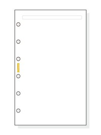 Recambio Agenda Finocam C342 Classic 603 79X127 Liso 50H