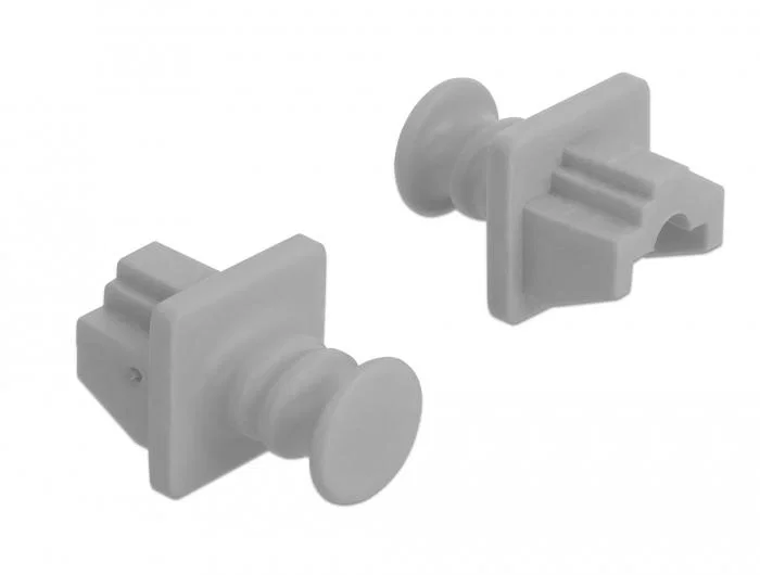 DeLOCK 86508 Cubierta antipolvo para puerto RJ-45, 10 unidades, Gris DeLOCK 86508 Cubierta antipolvo para puerto RJ-45, 10 unidades, Gris
