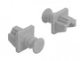 DeLOCK 86508 Cubierta antipolvo para puerto RJ-45, 10 unidades, Gris