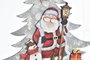 DKD Home Decor Decoración Colgante Navidad Plateado Rojo 1.8 x 35 x 28.5 cm 12 Unidades