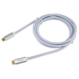 EQUIP Cable USB 3.2 Gen 2 C a C 3m 100W PD 4K/60Hz Blanco