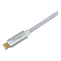 EQUIP Cable USB 3.2 Gen 2 C a C 3m 100W PD 4K/60Hz Blanco