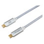 EQUIP Cable USB 3.2 Gen 2 C a C 3m 100W PD 4K/60Hz Blanco